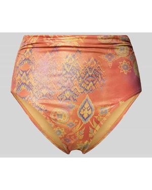 Ralph Lauren Bikini Slip mit Allover-Muster - Weiß