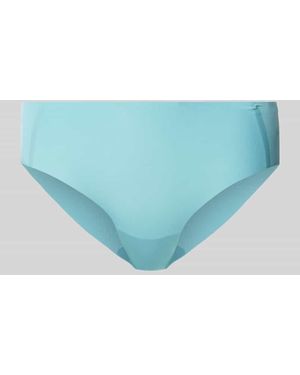 Sloggi Slip mit Label-Print Modell 'ZERO FEEL 2.0' - Blau