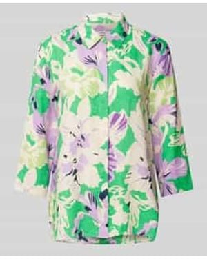Brax Blouses Lange Mouw - Groen