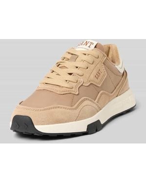 GANT Sneaker mit Label-Details Modell 'Youtron' - Natur