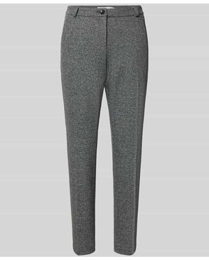 Brax Schmale Hose mit Baumwoll-Anteil Modell 'MARON S' - Grau