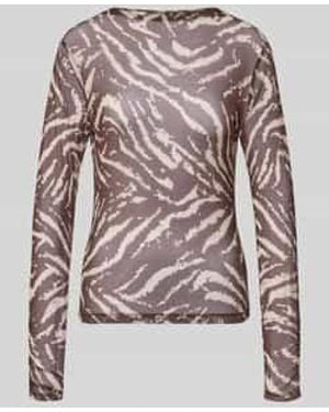 Comma, Longsleeves - Grijs