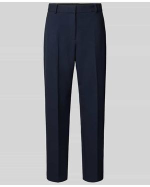 Tommy Hilfiger Straight Leg Stoffhose mit Viskose-Anteil Modell 'PUNTO' - Blau