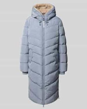 S.oliver Lange Puffer Jassen - Blauw