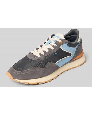 HOFF Sneaker aus echtem Leder Modell 'City' - Blau