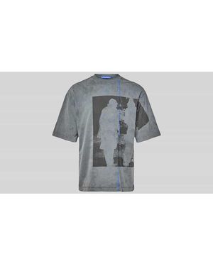 A_COLD_WALL* Oversized T-Shirt aus reiner Baumwolle - Blau