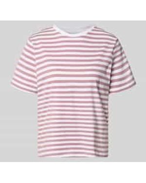 Vila T-Shirt Met Ronde Hals Model 'Nora' - Roze