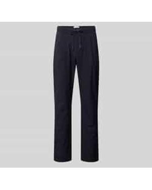 Closed Chino's - Blauw