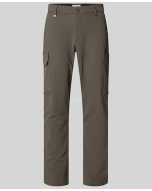 Antony Morato Skinny Fit Hose mit Applikation Modell 'BJORN' - Grau