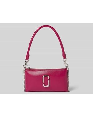 Marc Jacobs Pochette aus echtem Rindsleder - Pink