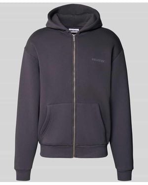 Review Sweatjacke mit Känguru-Tasche - Blau