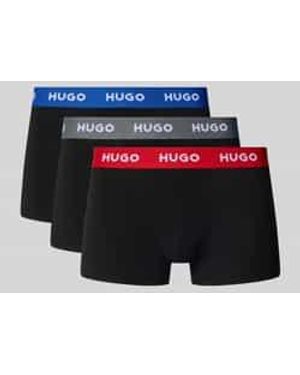 HUGO Boxershort Van Katoenmix - Blauw