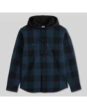 Levi's Casual Overhemden - Blauw