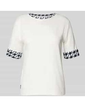Marc Cain T-Shirt Met Ronde Hals - Grijs