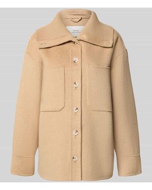 Opus Jacke mit Brusttaschen Modell 'Josia' - Natur