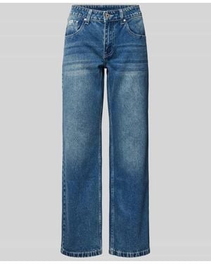 The Ragged Priest Relaxed Fit Jeans Im 5-Pocket-Design - Blau