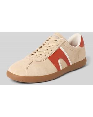 Camper Sneaker aus echtem Leder Modell 'Soller' - Pink