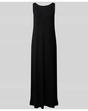 SELECTED Fließendes Freizeitkleid aus Baumwoll-Mix Modell 'ANOLA' - Schwarz