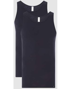 SKINY Tanktop Aus Baumwolle Im 2Er-Pack - Blau