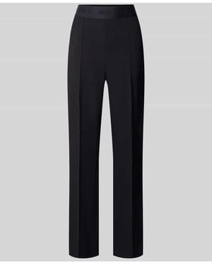 Cambio Regular Fit Hose mit elastischem Bund Ava - Blau
