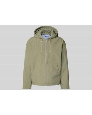 Won Hundred Regular Fit Funktionsjacke mit Kapuze - Grün