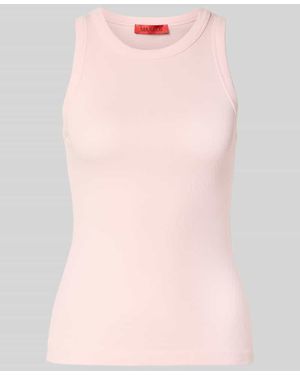 MAX&Co. Slim Fit Tank Top aus Baumwoll-Mix Modell 'FRAGOLA' - Pink