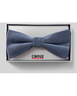 Cinque Fliege aus reiner Seide Modell 'Simone' - Blau