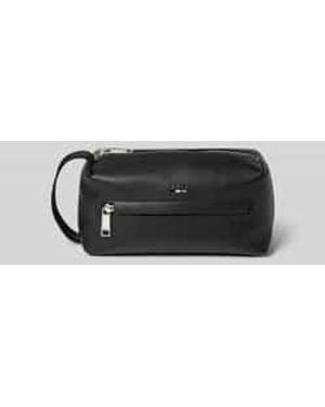 BOSS Toilettas Met Labeldetail, Model 'Ray' - Zwart