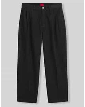 HUGO Regular Fit Jeans - Zwart