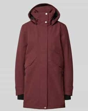 Didriksons Parka Met Afneembare Capuchon, Model 'Indra' - Rood