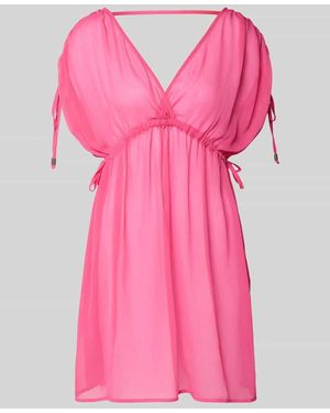 DORINA Kaftan mit V-Ausschnitt Modell 'SABRINA' - Pink