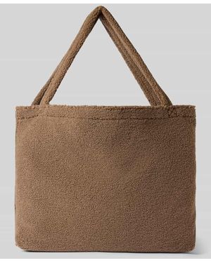Studio Noos Mom-Bag aus Teddyfell Modell 'Teddy' - Braun