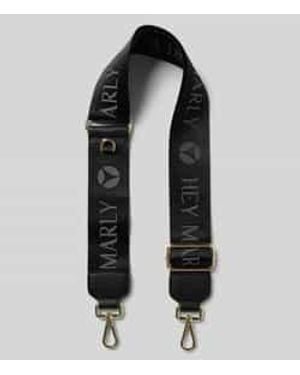 HEY MARLY Schouderband Met Labeldetails - Zwart
