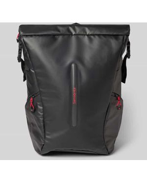 Samsonite Rucksack mit Logo-Detail Modell 'Ecodiver' - Schwarz