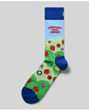 Happy Socks Sokken - Blauw