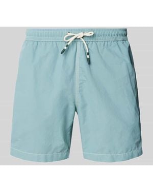 Hartford Badehose Mit Elastischem Bund - Blau