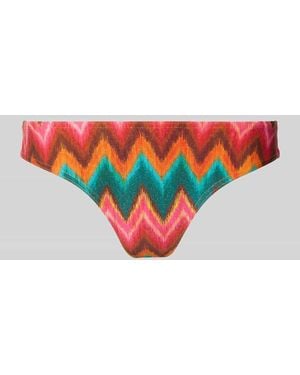 Banana Moon Bikini-Slip mit Label-Detail Modell 'TUPA' - Rot