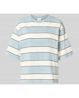 Closed T-Shirt aus reiner Baumwolle - Blau