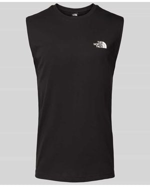 The North Face Tanktop mit Label-Print Modell 'SIMPLE DOME' - Schwarz