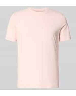 S.oliver Regular Fit T-Shirt Van Puur Katoen - Roze