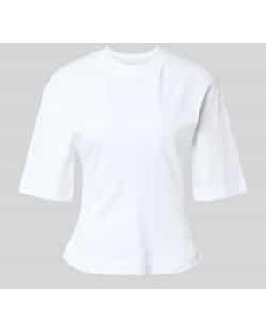 Samsøe & Samsøe T-Shirt Met 1/2-Mouwen Model 'Sadisas' - Wit