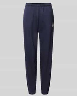 LeGer By Lena Gercke Regular Fit Sweatpants Met Labelstitching - Blauw