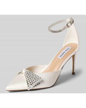 Steve Madden Brautschuhe mit Strasssteinen Modell 'Last Dance' - Natur