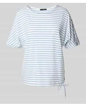 Ouí T-Shirt Met Tunnelkoord - Grijs