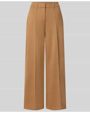 Ichi Wide Fit Hose mit Viskose-Anteil Modell 'Kate' - Natur