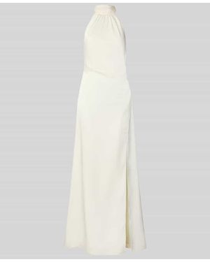 Jake*s Regular Fit Abendkleid mit Raffungen - Weiß