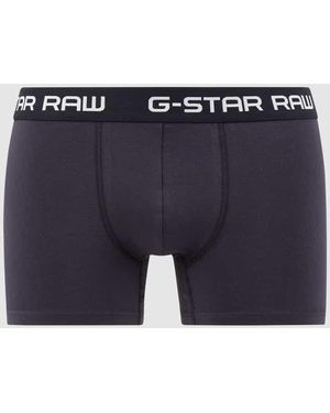 G-Star Trunks Aus Baumwoll-Elasthan-Mix - Blau