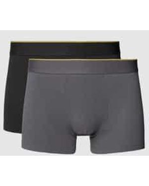Sloggi Boxershorts Met Elastische Band - Grijs