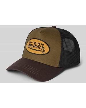 Von Dutch Trucker Cap aus Baumwoll-Mix Modell 'CASQUETTE' - Mehrfarbig
