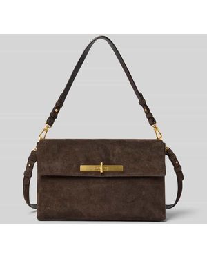 Abro⁺ Shoulder Bag aus echtem Leder - Braun